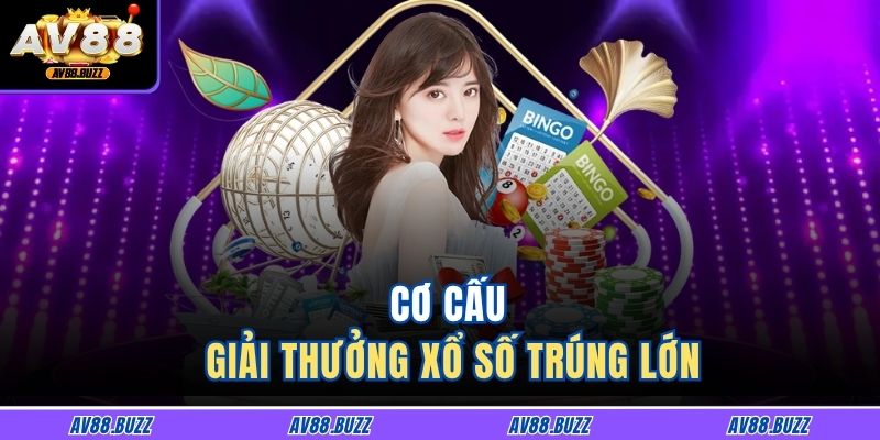 Cơ cấu giải thưởng xổ số trúng lớn