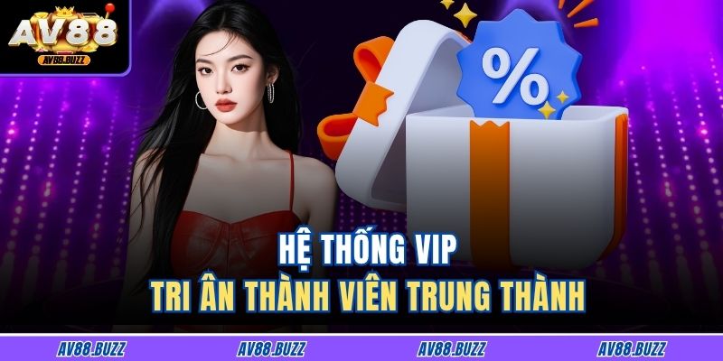 Hệ thống VIP – tri ân thành viên trung thành